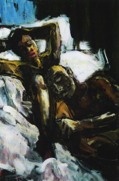 Glücksgiff - 180 x 100, Acryl 1997